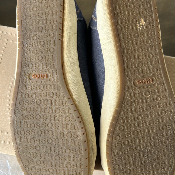 Taos Blue Canvas Sneakers - Picture 10 of 10